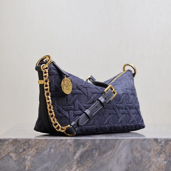 Diorstar Hobo Bag with Chain - Image 3