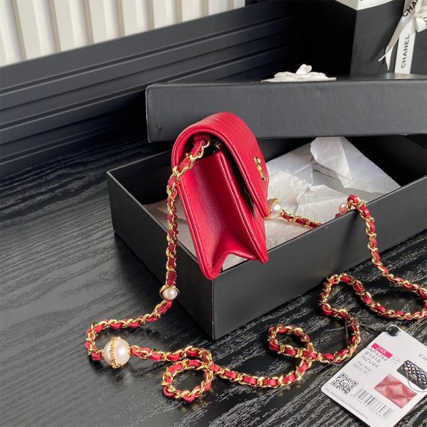 CHANEL Flap Phone Holder with Chain(HIGH-END GRADE) - Image 3