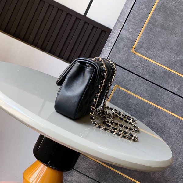 Chanel FLAP PHONE HOLDER WITH CHAIN(HIGH-END GRADE) - Image 3