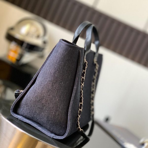 CHANEL LARGE DEAUVILLE TOTE(HIGH-END GRADE) - Image 3