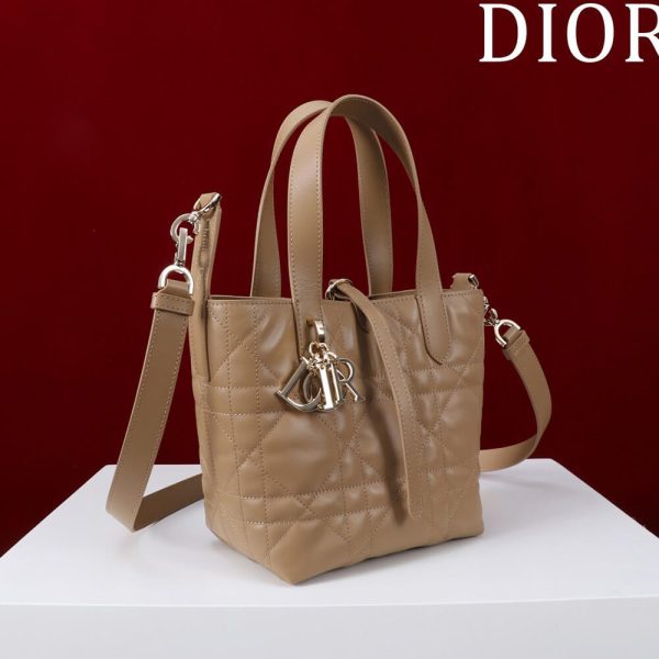 Small Dior Toujours Vertical Tote Bag(high-end grade) - Image 3