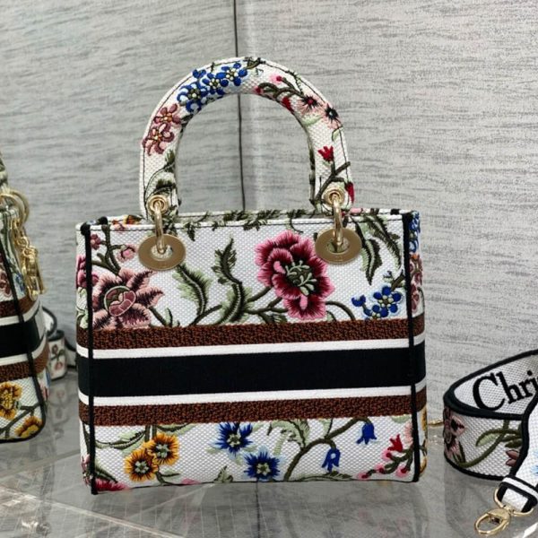 Dior Medium Lady D-Lite Bag - Image 4