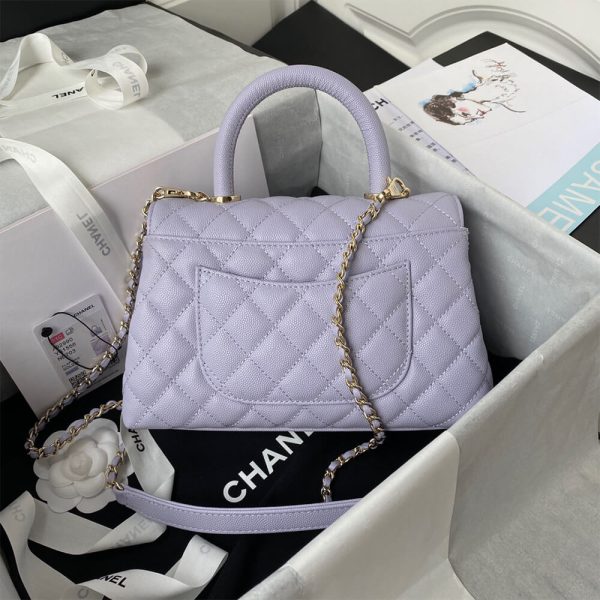 CHANEL Coco Handle Bag Small - Image 4