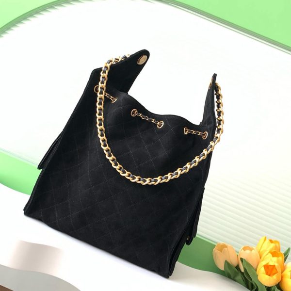 CHANEL 25 Medium Handbag SUEDE(high-end grade) - Image 4