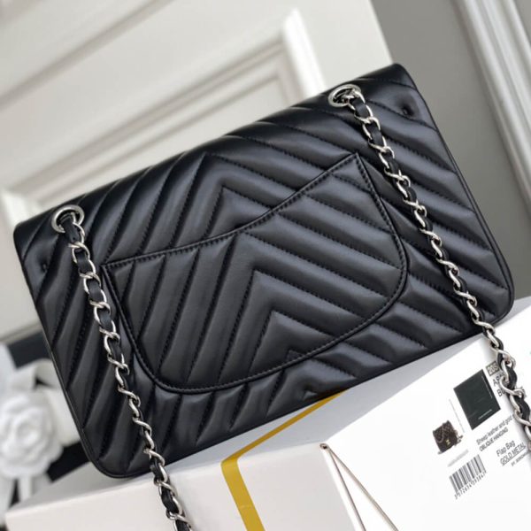 Chanel Classic Chevron Medium Flap - Image 4