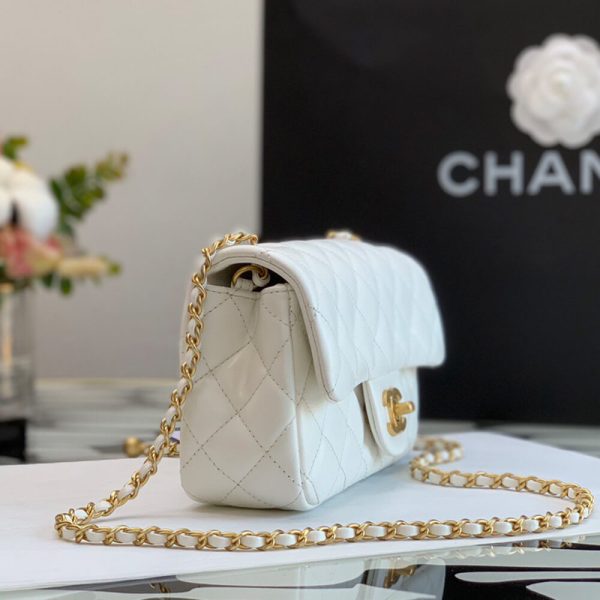 Chanel Pearl Crush Mini Rectangular Flap Bag - Image 4
