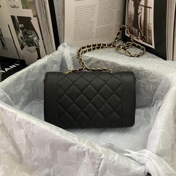 Chanel Vintage Small Diana Flap Bag - Image 4