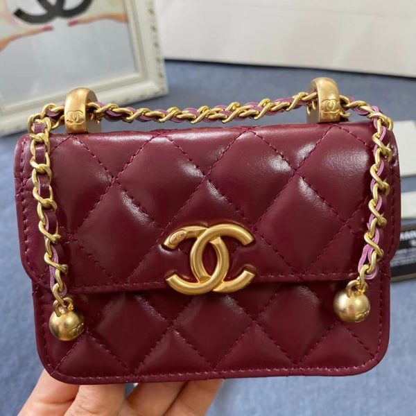 CHANEL Mini Clutch with Chain(high-end grade) - Image 4