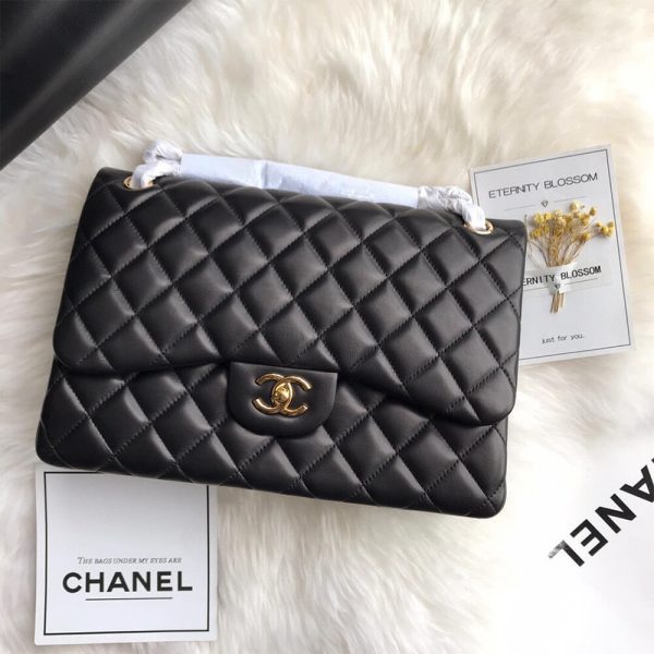 CHANEL Classic Double Flap Jumbo - Image 4
