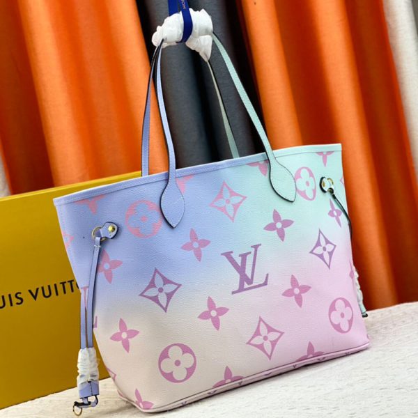 LV Neverfull MM Sunrise Pastel - Image 4