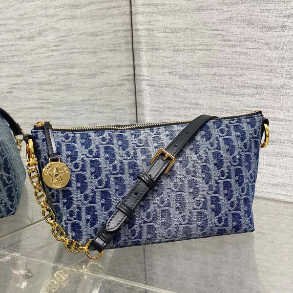 Diorstar Hobo Bag with Chain - Image 4