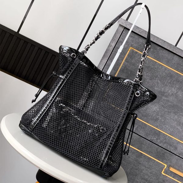 Chanel Medium La Madrague Tote(HIGH-END GRADE) - Image 4