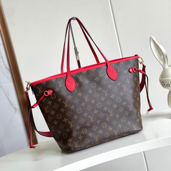 LV Neverfull Bandouliere Inside Out MM(HIGH-END GRADE) - Image 4