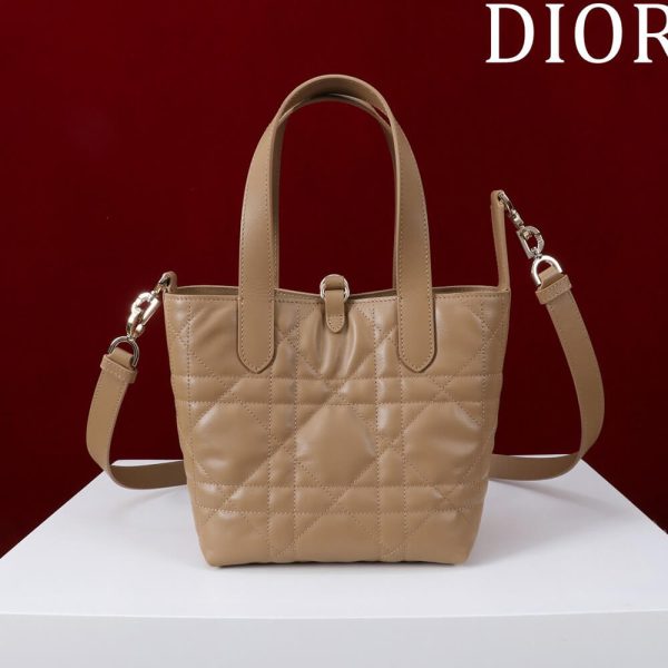 Small Dior Toujours Vertical Tote Bag(high-end grade) - Image 4
