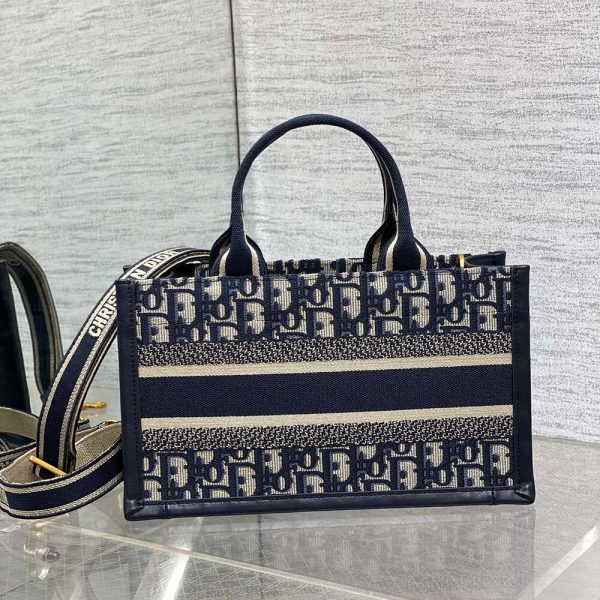Dior East-West Dior Book Tote with strap - Image 5