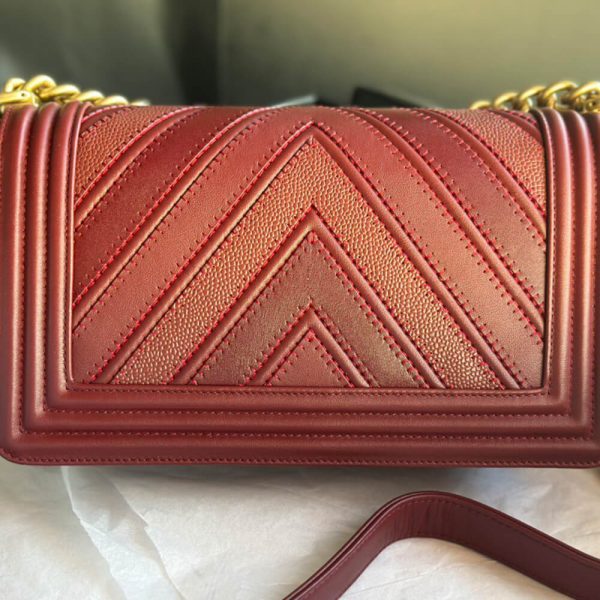 Chevron Boy Chanel Handbag - Image 5