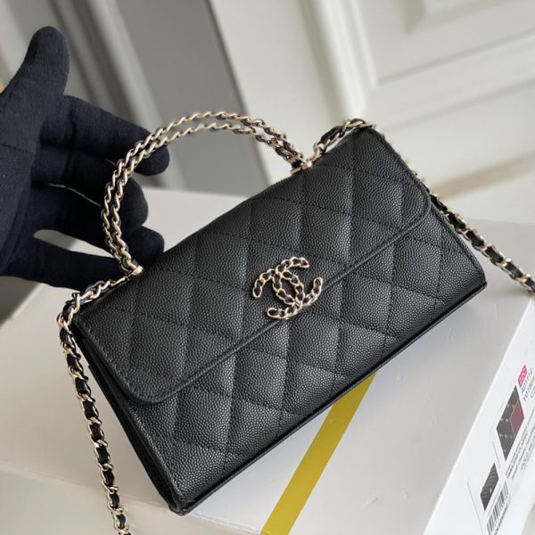 Chanel Flap Phone Holder with Chain(HIGH-END GRADE) - Image 5