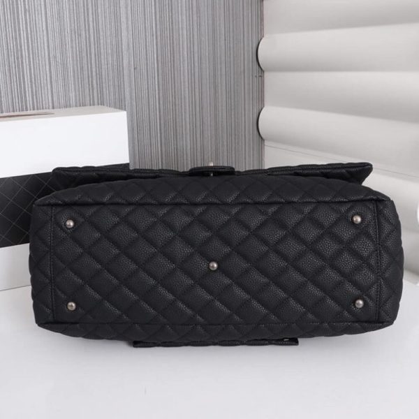 Chanel Travel Flap Bag Black - Image 5