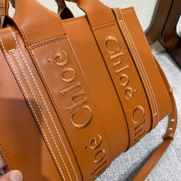Chole small woody tote bag - Image 5