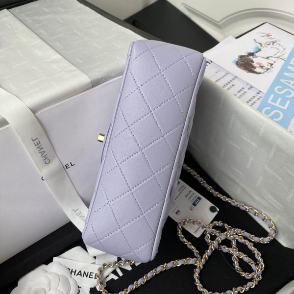 CHANEL Mini Classic Handbag With Top Handle - Image 5