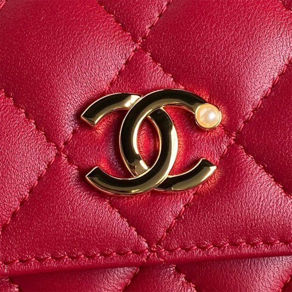 CHANEL Flap Phone Holder with Chain(HIGH-END GRADE) - Image 5