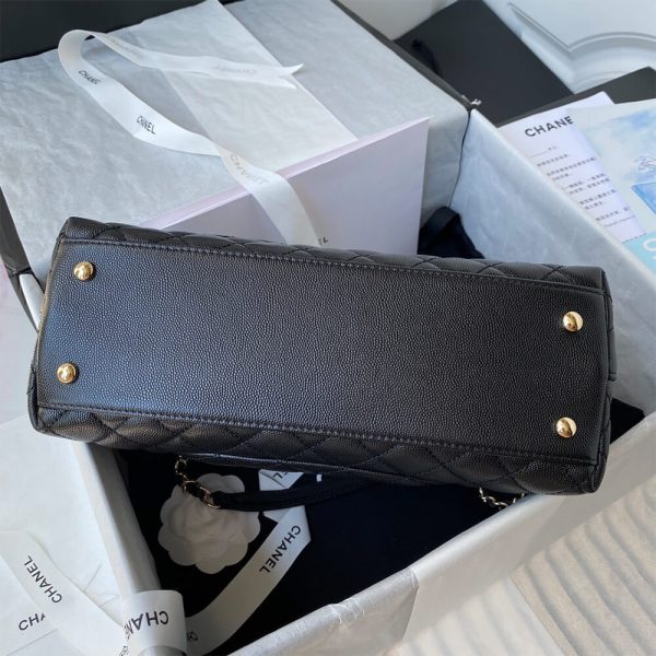CHANEL Large Flap Bag With Top Handle(high-end grade) - Image 5