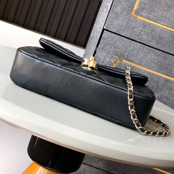 Chanel FLAP PHONE HOLDER WITH CHAIN(HIGH-END GRADE) - Image 5