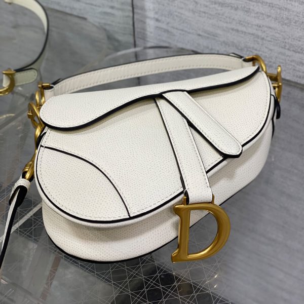 DIOR Mini Saddle Bag with Strap - Image 5