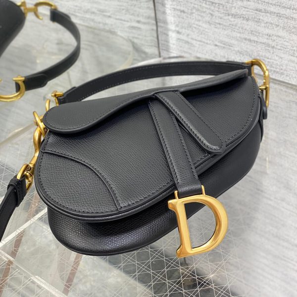 DIOR Mini Saddle Bag with Strap - Image 5