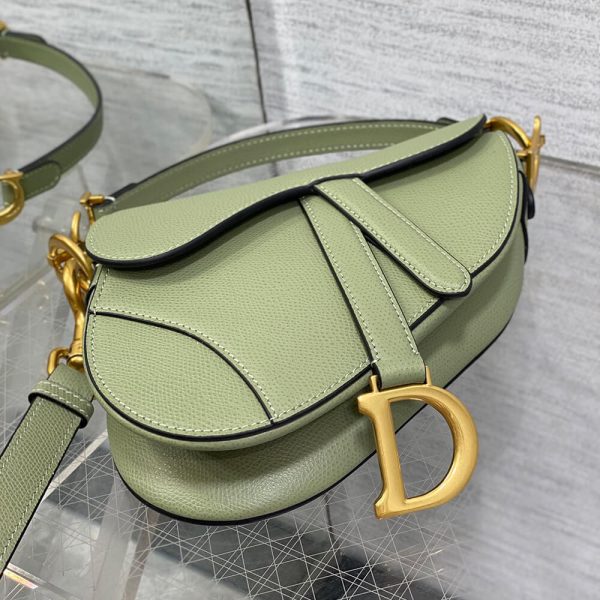 DIOR Mini Saddle Bag with Strap - Image 5