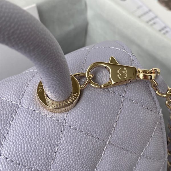 CHANEL Coco Handle Bag Small - Image 6