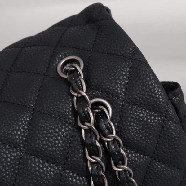 Chanel Travel Flap Bag Black - Image 6