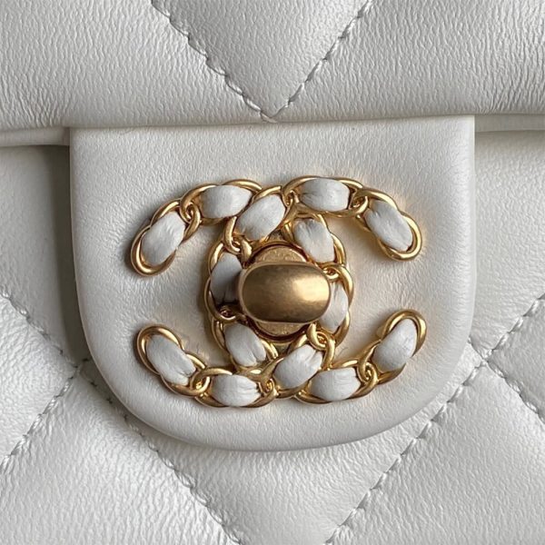 CHANEL Flap Bag with Top Handle(HIGH-END GRADE) - Image 6