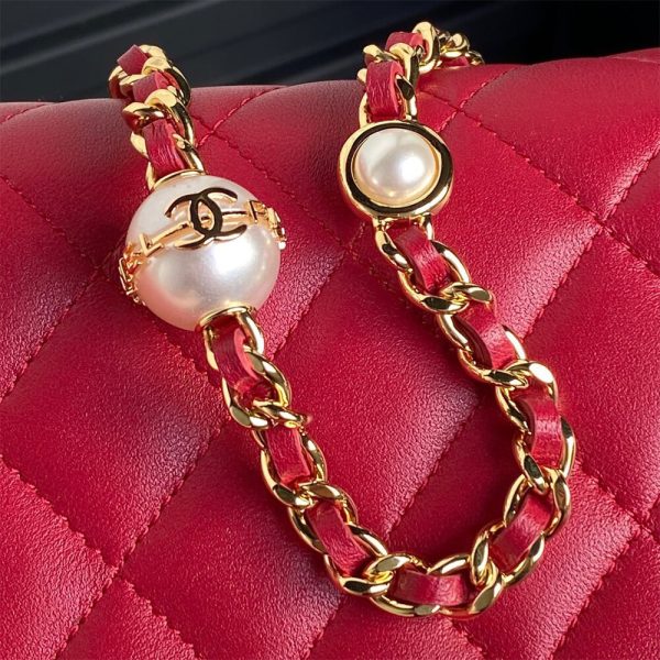 CHANEL Flap Phone Holder with Chain(HIGH-END GRADE) - Image 6