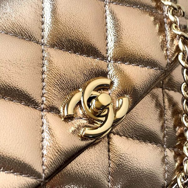 Chanel FLAP PHONE HOLDER WITH CHAIN(HIGH-END GRADE) - Image 6