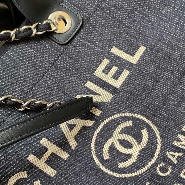 CHANEL LARGE DEAUVILLE TOTE(HIGH-END GRADE) - Image 6