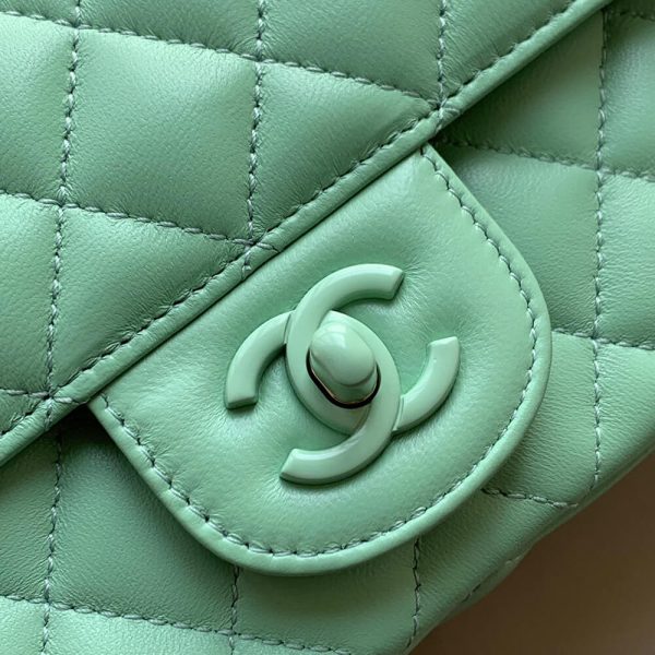 Chanel Mini Flap Bag with Top Handle(HIGH-END GRADE) - Image 6