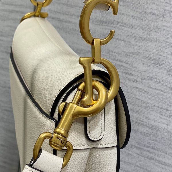 DIOR Mini Saddle Bag with Strap - Image 6