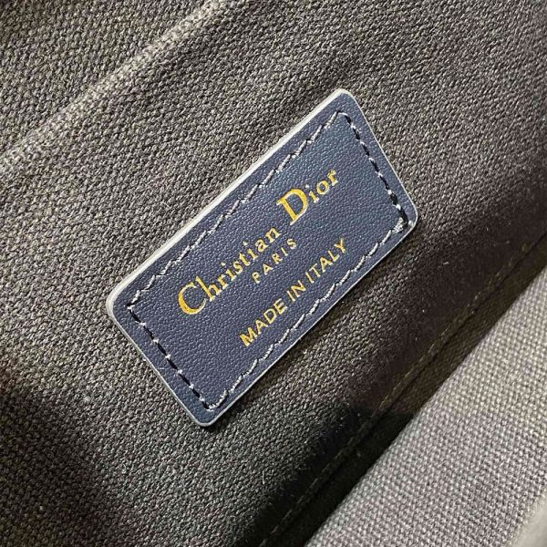 Dior East-West Dior Book Tote with strap - Image 7
