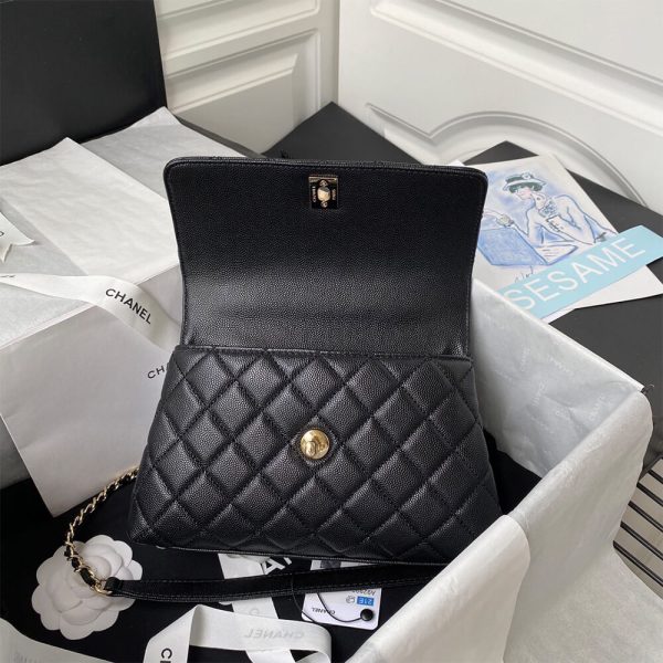 CHANEL Coco Handle Bag Small - Image 7