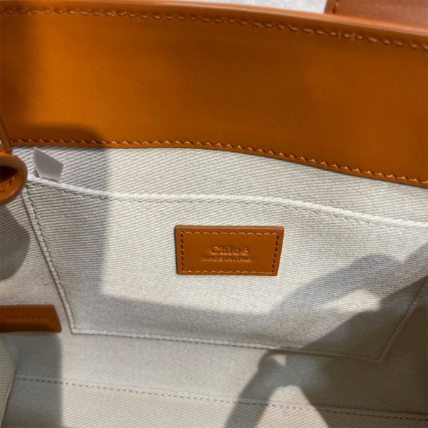 Chole small woody tote bag - Image 7