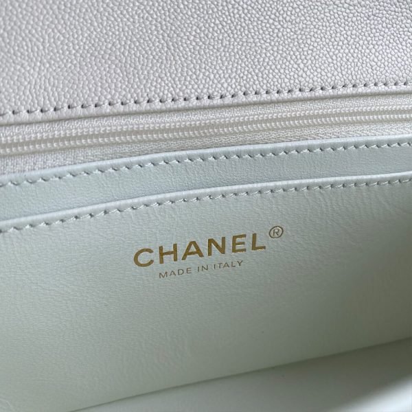 CHANEL Mini Classic Handbag With Top Handle - Image 7