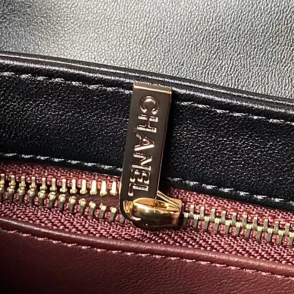 CHANEL Mini Flap Bag with Top Handle(HIGH-END GRADE) - Image 7
