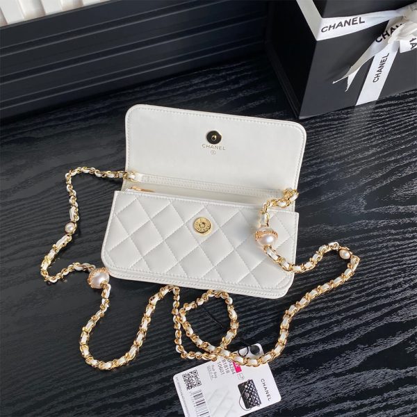 CHANEL Flap Phone Holder with Chain(HIGH-END GRADE) - Image 7