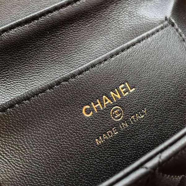 Chanel FLAP PHONE HOLDER WITH CHAIN(HIGH-END GRADE) - Image 7