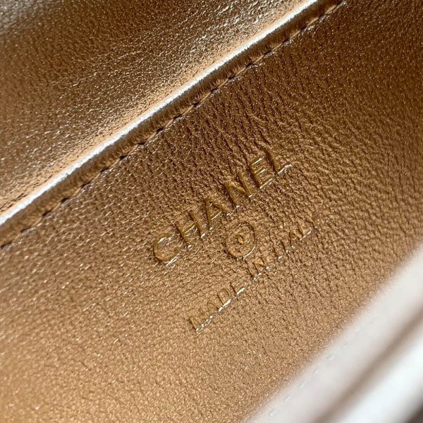 Chanel FLAP PHONE HOLDER WITH CHAIN(HIGH-END GRADE) - Image 7