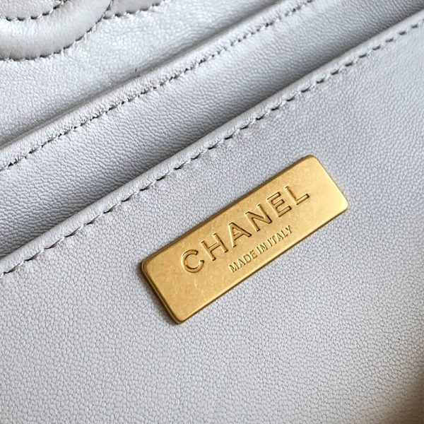 CHANEL Mini Flap Bag with Top Handle(HIGH-END GRADE) - Image 7