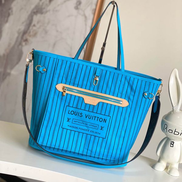 LV Neverfull Bandouliere Inside Out MM(HIGH-END GRADE) - Image 7