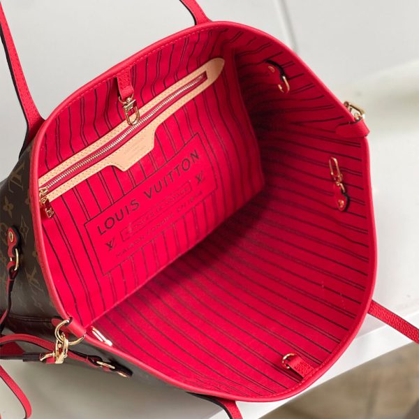 LV Neverfull Bandouliere Inside Out MM(HIGH-END GRADE) - Image 7