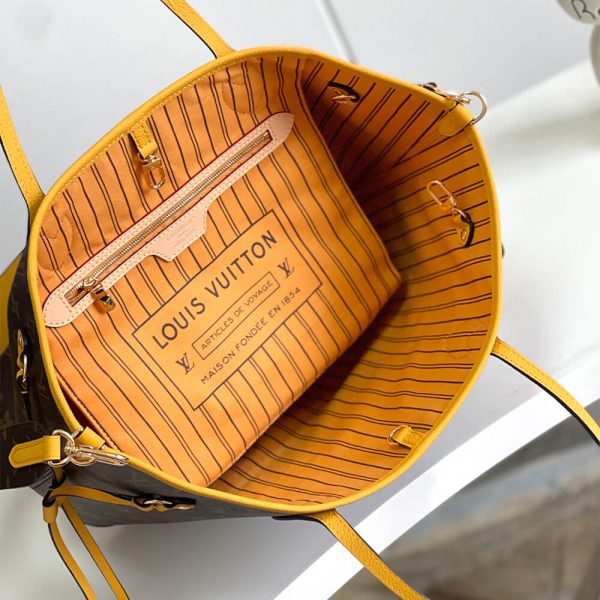 LV Neverfull Bandouliere Inside Out MM(HIGH-END GRADE) - Image 7